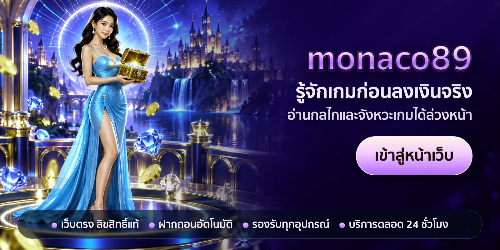 ภาพหัวเรื่องของ monaco89 ชุดที่ 1 — รู้จักเกมก่อนลงเงินจริง